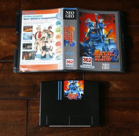 Metal Slug 2 English AES • Neo Geo NGH Console/System • SNK ~ Contra Shmup