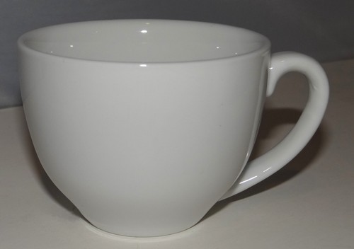 Godinger Silver Art Espresso Demitasse Cup White Porcelain Vintage Set of 2 - Picture 7 of 14