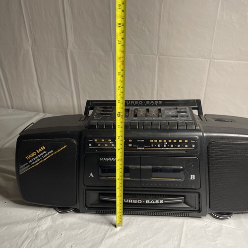 Vintage Magnavox AW 7590/17 Boombox Blaster Radio Cassette Player Turbo Bass - Picture 13 of 13