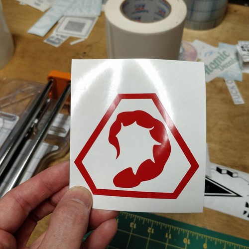 Command & Conquer GDI Brotherhood of NOD Vinyl Decal (for laptop window tumbler - Picture 2 of 4