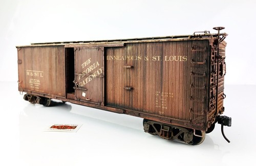 E014 - ATLAS 0 8309-3 - DOPPELMANTELIGER HOLZKASTENWAGEN "M. & St. L."... | Zustand: Gebraucht