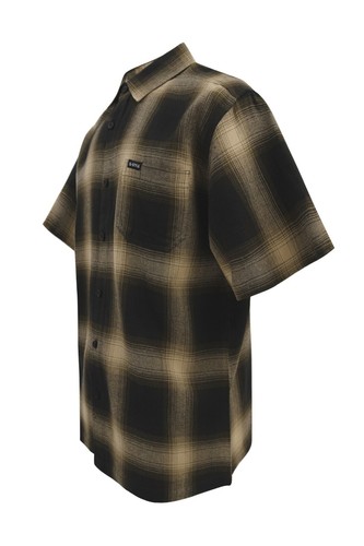 Men's Western Casual Old School Plaid Flannel Short Sleeve Button Shirt SS30EY - Picture 4 of 52
