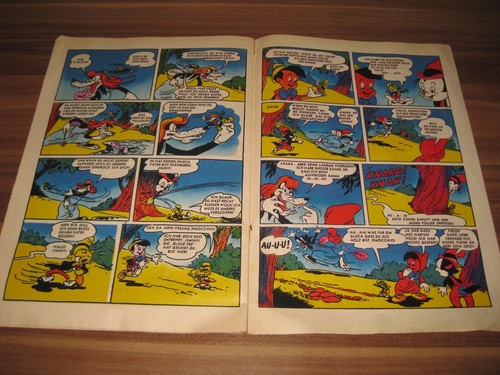 Mickey Mouse Nr 1 Sep.1951 Retro Vintage Comic Booklet 1. Reprint Reproduction - Picture 8 of 11