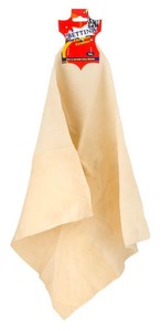 Natural Genuine Real Leather Car Chamois Drying Shammy Chammy Cleaning