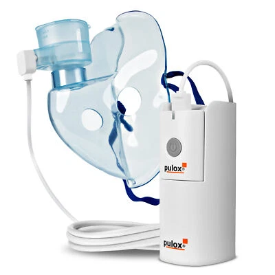 VAPO HEALTHCARE CO., LTD. Pulox IN-200 Vapo - Portabler Vernebler mit Maske für Kinder und Erwachsene