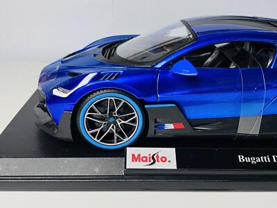 Maisto 1/18 Diecast Special Edition Bugatti Divo Blue (SALE