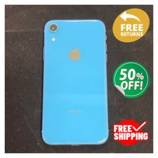 Apple iPhone XR 64GB Black, Red - Unlocked & Verizon, AT&T, T-Mobile - Very Goo