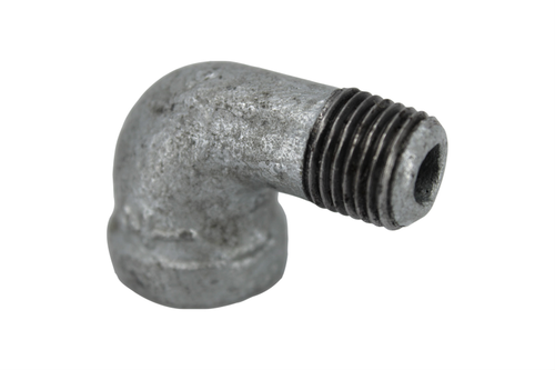 "Codo M&F de hierro galvanizado maleable (codo macho a hembra) 8 mm (1/4") - Imagen 2 de 6