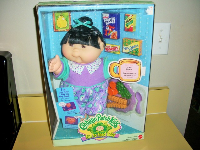 cabbage patch feed me doll
