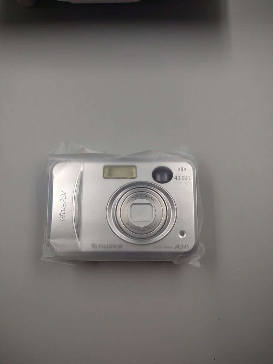 Fujifilm FinePix A Series A345 4.1MP Digital Camera - Silver Fujifilm FinePix A Series A345 4.1MP Digital Camera - Silver