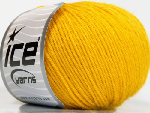 Bobine De Fil Cordonnet Jaune Fluo - Fil à Coudre Polyvalent