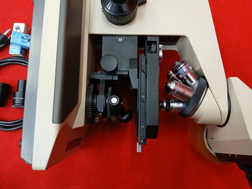 OLYMPUS BH-2 BHTU Binokular Mikroskop 10X,40X,50X,100X Objektive & Okulare - Bild 8 von 10