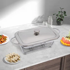 2L Countertop Chafing Dish Buffet Set Warming Tray Buffet Server Food Container