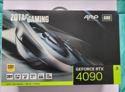 グラフィックボード・グラボ・ビデオカード ZOTAC GeForce RTX 4090 24GB Amazon | ZOTAC Gaming GeForce RTX 4090 AMP Extreme AIRO 24GB