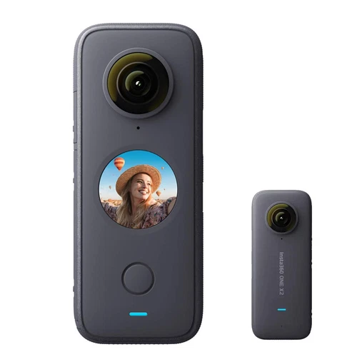 Insta360 ONE X2 360 Degree Waterproof Action Camera+Invisible Selfie Stick145cm - Picture 2 of 5