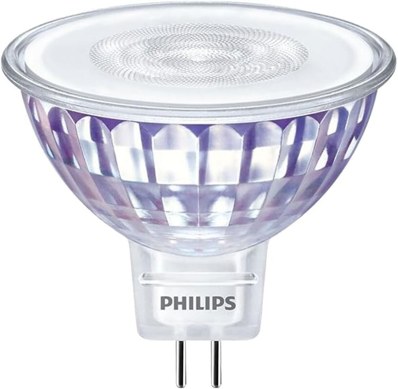 Philips 7w = 50w 2 Pin GU5.3 830 Warm White 2700K MR16 Corepro LED Spotlight Lam