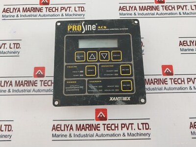 Xantrex Prosine Remote Display Inverter Charger Panel