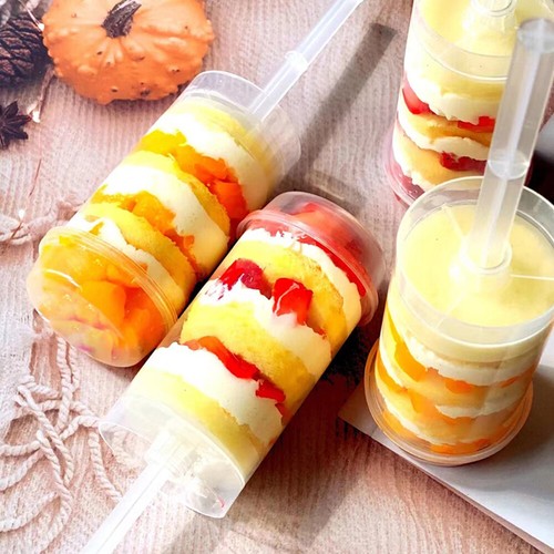 20 Stück Cake Pops Shooter Runde Form Kunststoff Kuchen Dessert Push-up - Bild 9 von 12