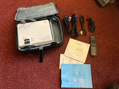VANKYO Leisure 3 Q5 Video Projector 1080P & 170'' Cords Remote Case  hdmi Vga