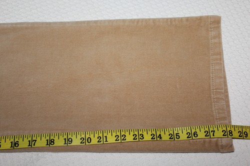 LEE RIDERS Women's Size 8P Petite Tan Brown Straight Leg Stretch Corduroy Pants - Picture 8 of 12