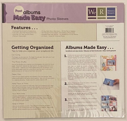 WRMK Photo Sleeves for 12x12 albums - Picture 2 of 2