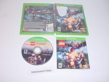 LEGO THE HOBBIT game complete  in case for Microsoft XBOX ONE