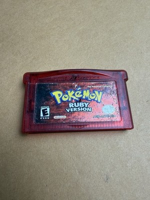 Pokemon Ruby Version (Game Boy Advance GBA) Untested - Authentic