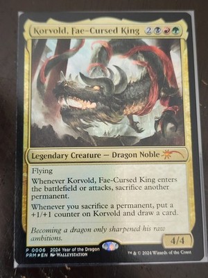 Korvold, Fae-Cursed King (Year of the Dragon 2024) Standard Showdown Promos Foil