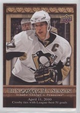 2010-11 Upper Deck Biography of a Season Sidney Crosby #BOS2 8tn