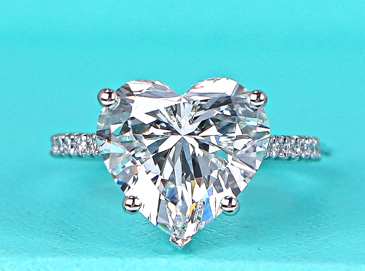 Tiffany & Co. Diamond Engagement Ring Heart Engagement Rings for