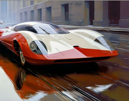 Ferrari GT Concept Car 1960s Retro Redesign Custom Built1:12SCALE MODEL Photo - $14,449