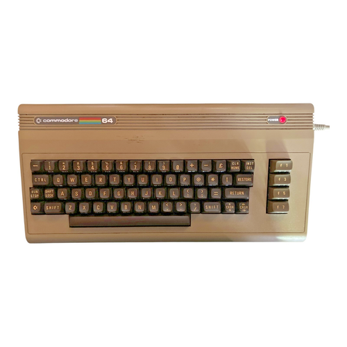 Vintage Commodore 64 C64 Computer w/ PSU, RF Modulator, Cables & Box - Picture 5 of 8