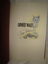 Coyote Waits Tony Hillerman Signed 1st Ed E F...