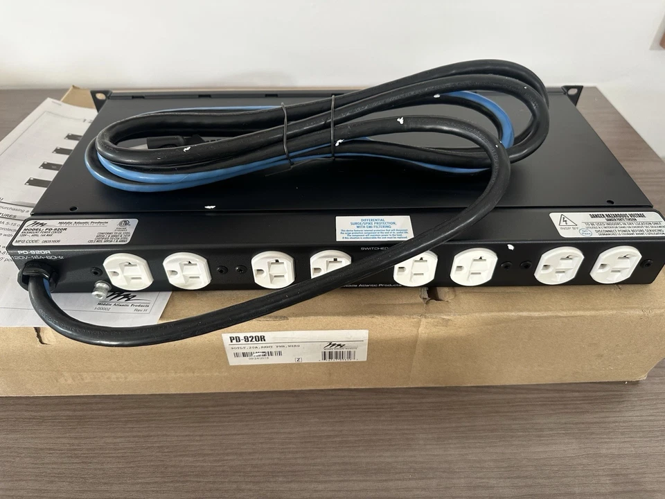 Middle Atlantic Products PD-920R Rackmount Power Unit - Image 3 of 4