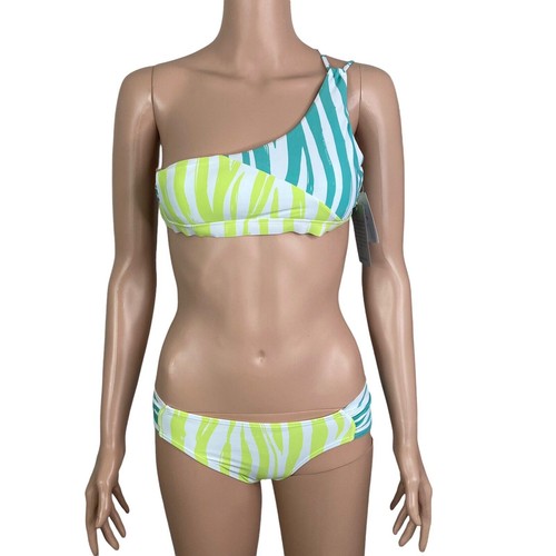 Beach Lingo Bikini Multicolored Girls 2 Piece Swim Lim Siena Beach Med Large 10 - Picture 8 of 9