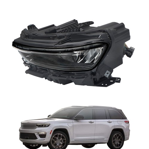 Clear For Jeep Grand Cherokee 2021-2022 Left Headlight w/ Animation w/o Leveling - 第 12/12 張圖片