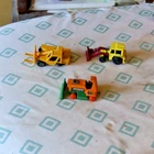 LOT Vintage Construction Toy Vehicles Cars Matchbox Tractors Playart Plow Trucks