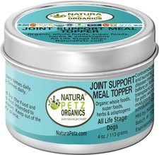 Organic Pet Systems Joint Support Meal Topper Turkey Flavor for Dogs Cats