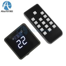 4Pin Fan PWM Speed Controller Digital Display Remote Control DC/Type-C PD QC