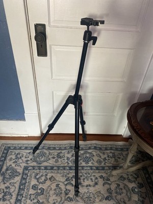 Bogen Manfrotto 725B Digi Black Tripod w/ Quick Release Ballhead - Suport 7.7lbs