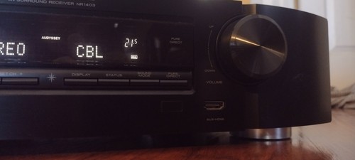 Marantz NR1403 AV Surround Receiver Black 5.1 Channels Dolby TrueHD No Remote  - Picture 12 of 18