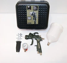 Walcom Slim Kombat Halo Spray Gun 1.3 Nozzle w/ Cup & Gauge 803013