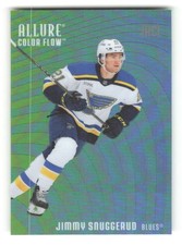2025-26 Upper Deck Allure Color Flow Green-Blue #CF-29 Jimmy Snuggerud RC Rookie