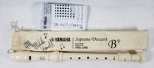 Yamaha YRS-24B Soprano Recorder with Baroque Fingering and Carrying Sleeve