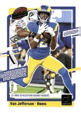 2023 Donruss #H-VJ Van Jefferson Highlights