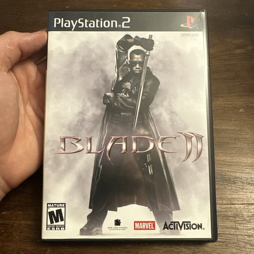 Blade II 2002 (PlayStation 2 PS2) Complete W Reg - Tested - Authentic