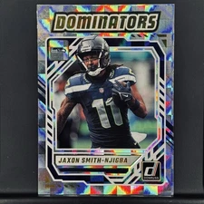 2025 Panini Donruss Jaxon Smith-Njigba Dominators #DOM-JSA Seattle Seahawks