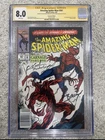 CGC SS 8.0 Amazing Spider-Man 361  David Michelinie & Mark Bagley Autographs