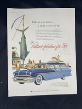 Magazine Ad - 1956 - Pontiac Safari Station Wagon