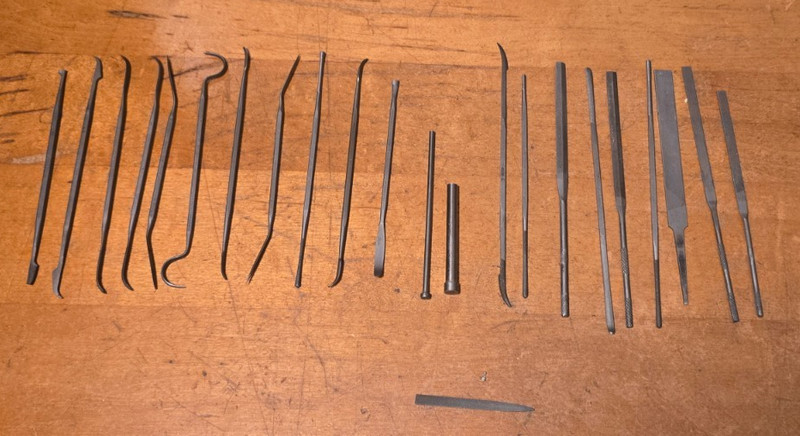 Nicholson Grobet Swiss USA Assorted Hand Files Rasp Lot